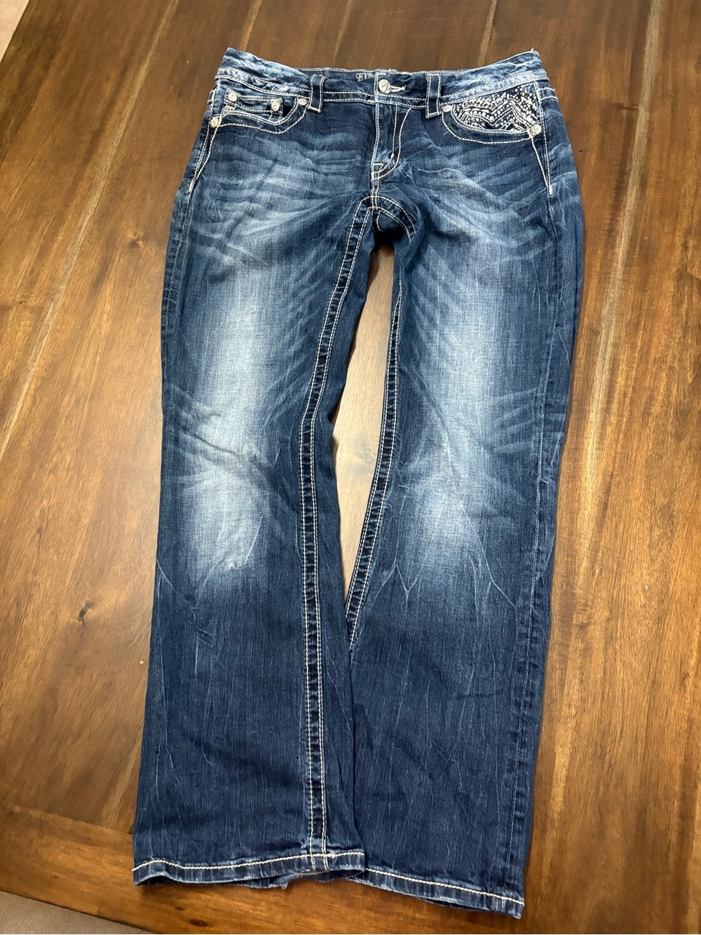 Miss Me Midrise Easy Bootcut Jeans